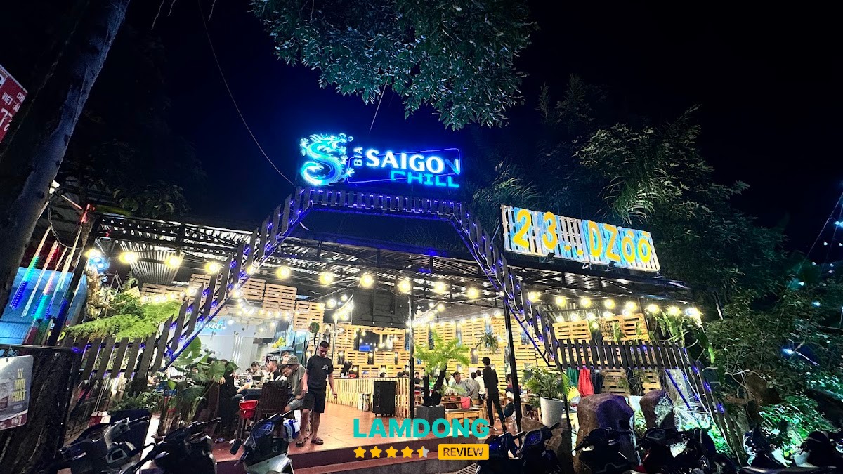 Quán Nhậu 2 3 Dzô – không gian quán nhậu