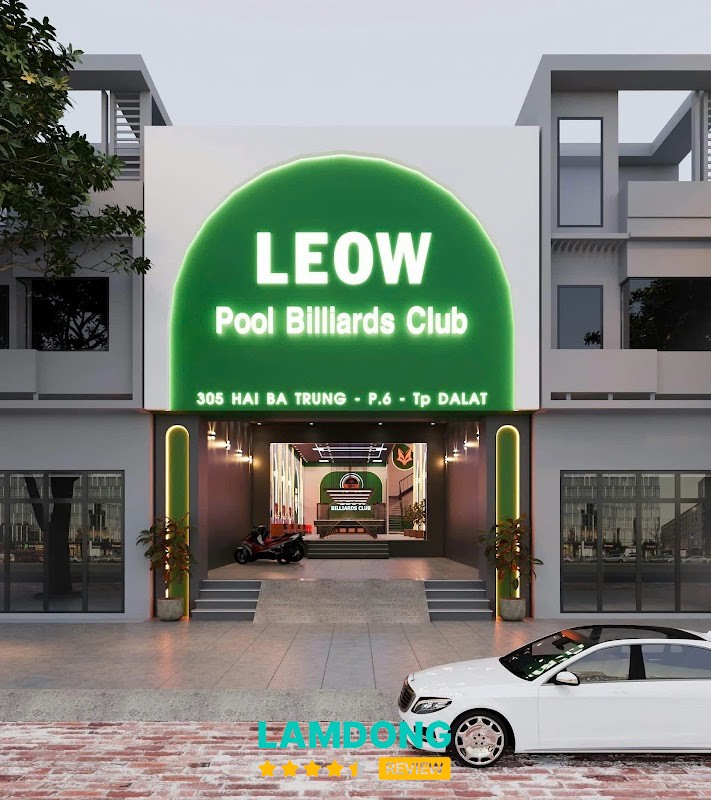 LEOW Billiards Club – không gian và bàn chơi