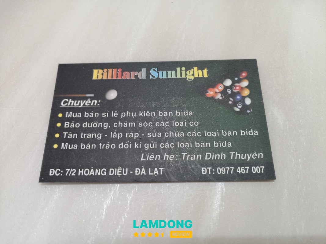 Billiards Sunlight