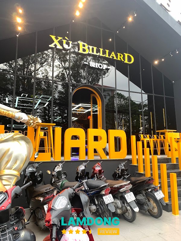 Xù Billards – không gian và bàn chơi