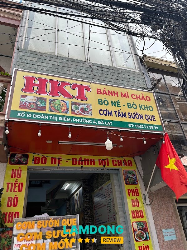Bánh Mì Chảo Bò Né HKT – phần bánh mì chảo đầy đặn