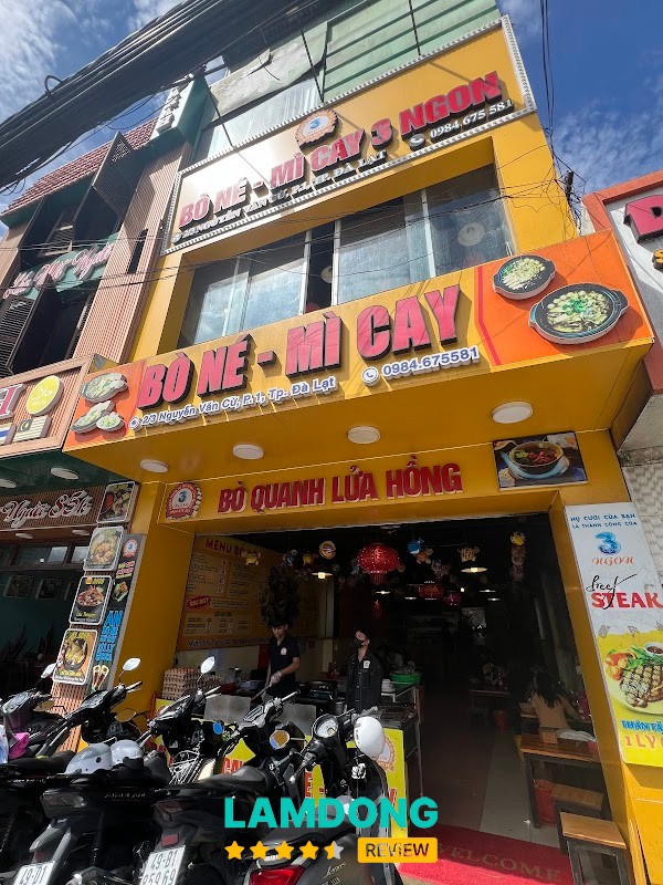 Bò né 3 ngon – Nguyễn Văn Cừ Đà Lạt