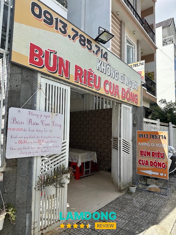 Không gì ngoài Canh Bún - Bún riêu cua đồng - ĐÀ LẠT - hình ảnh 3