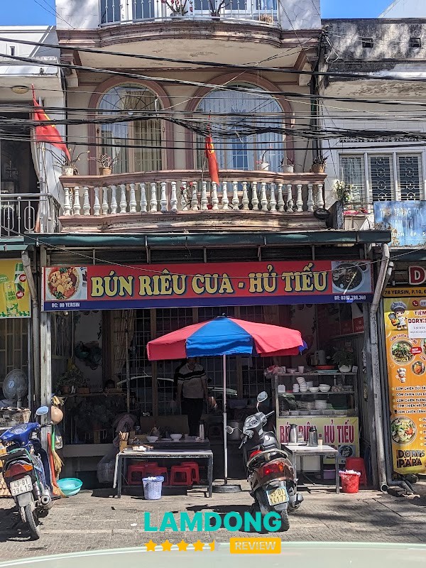 Bún Riêu Cua - Hủ Tiếu chị Vy chợ Yersin - hình ảnh 1