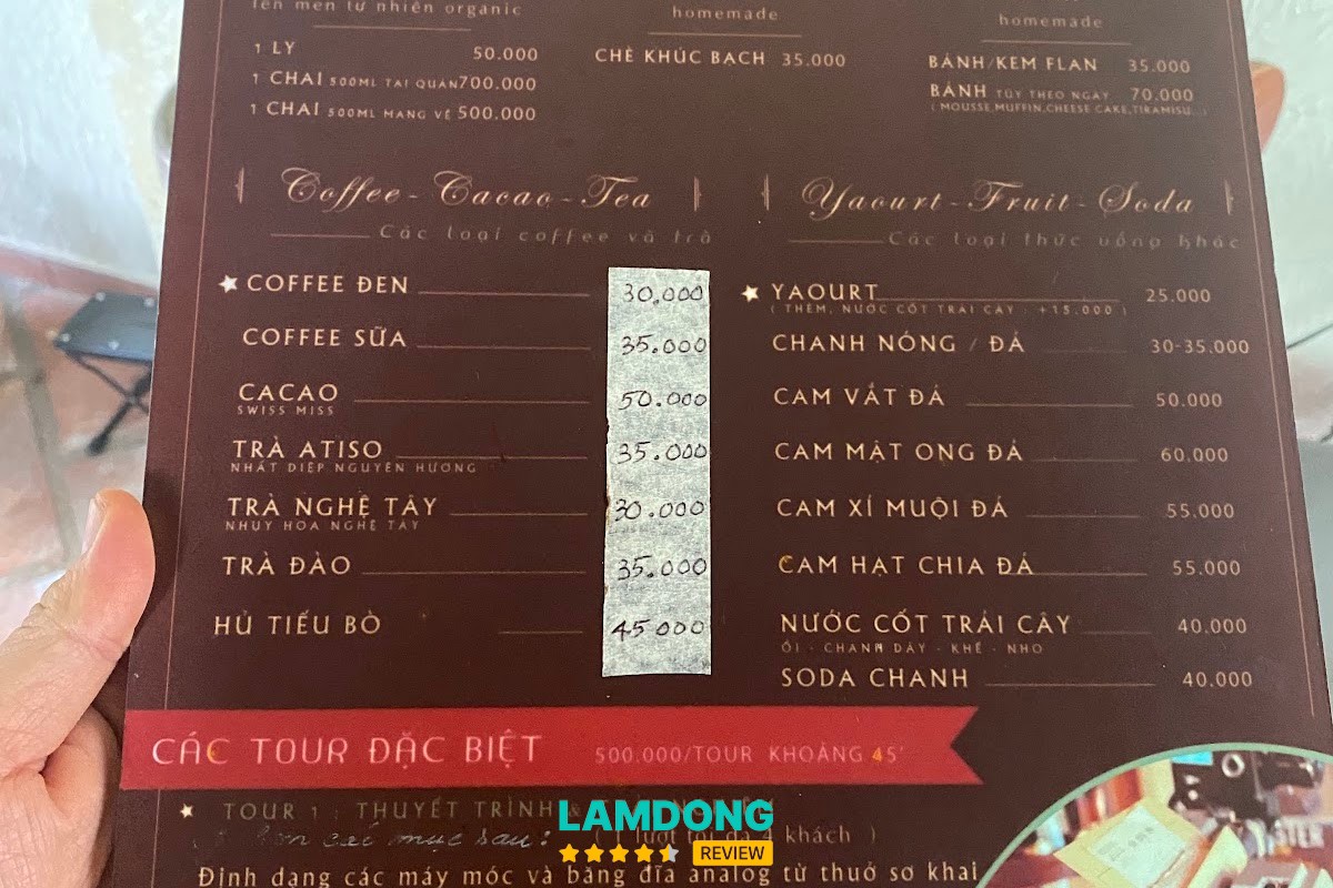 Thi Tuấn Coffee tại Đà Lạt