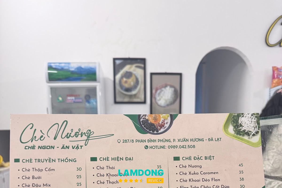 Hình ảnh menu Chè Nương