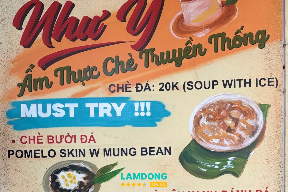 Menu Chè Như Ý