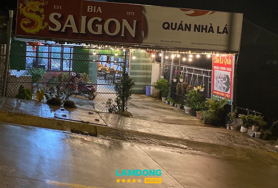 Nhà Lá Quán tại Đà Lạt