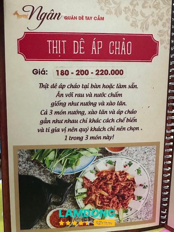 Trải nghiệm tại Dê Tay Cầm Ngân