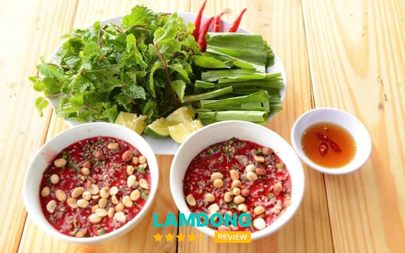 Món ăn tại Lẩu Dê Thuận Xuyên