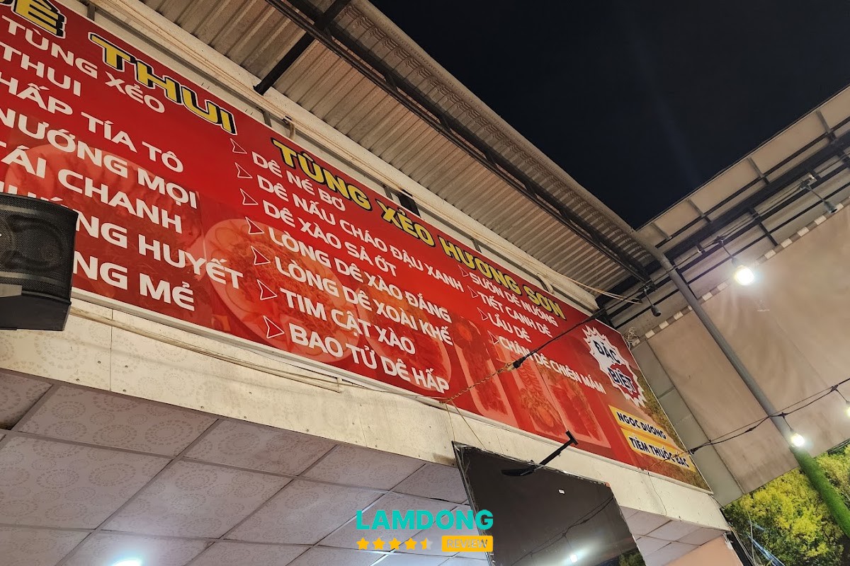 Menu Dê Hương Sơn