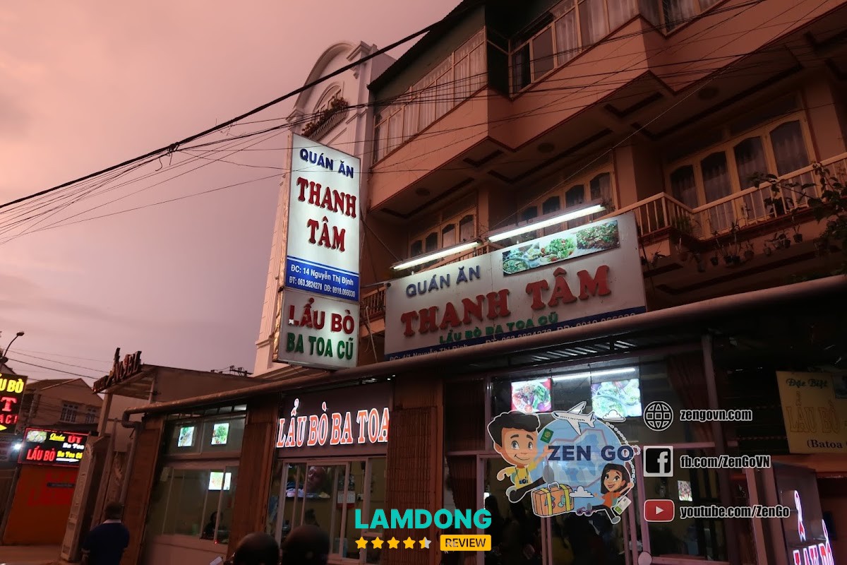 Lẩu Bò Thanh Tâm BaToa tại Đà Lạt