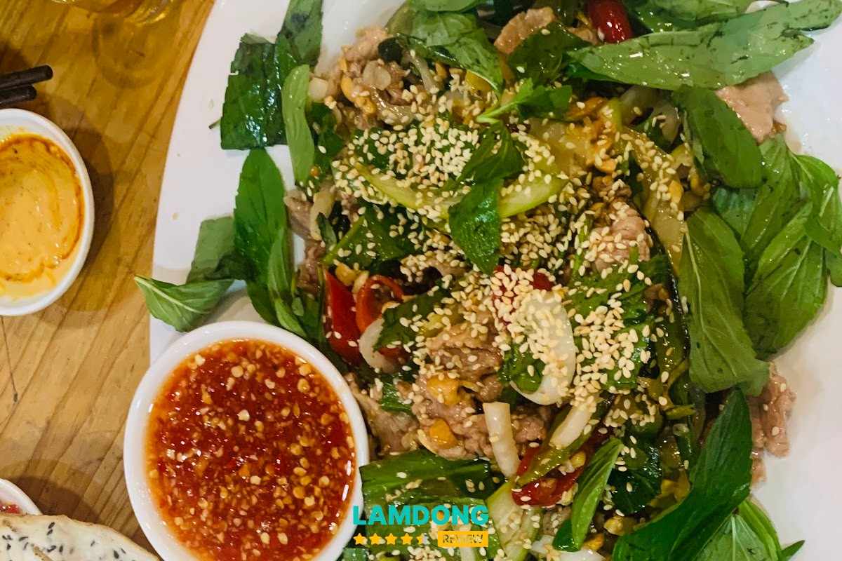 Hình ảnh menu tại LẨU BÒ HẠNH