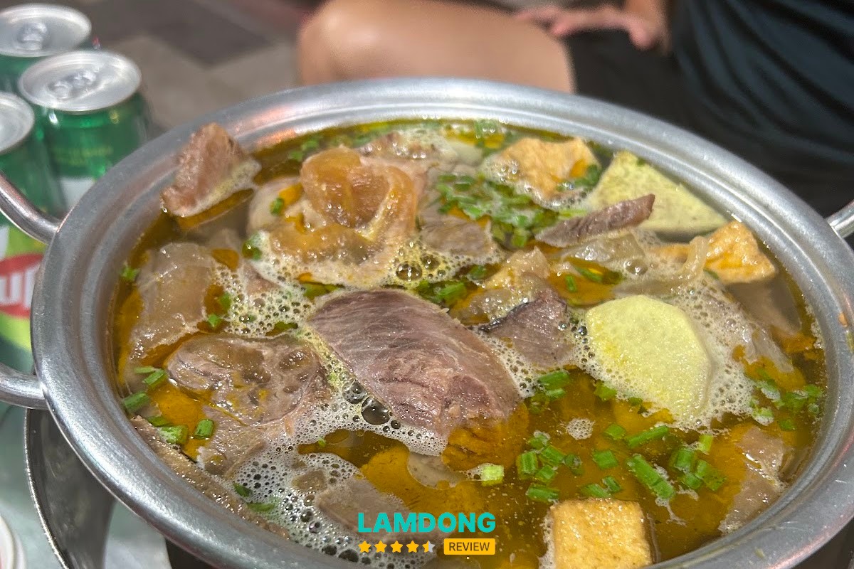 Menu Lẩu bò Ba Bụng - Chi nhánh 1 tại Phan Thiết