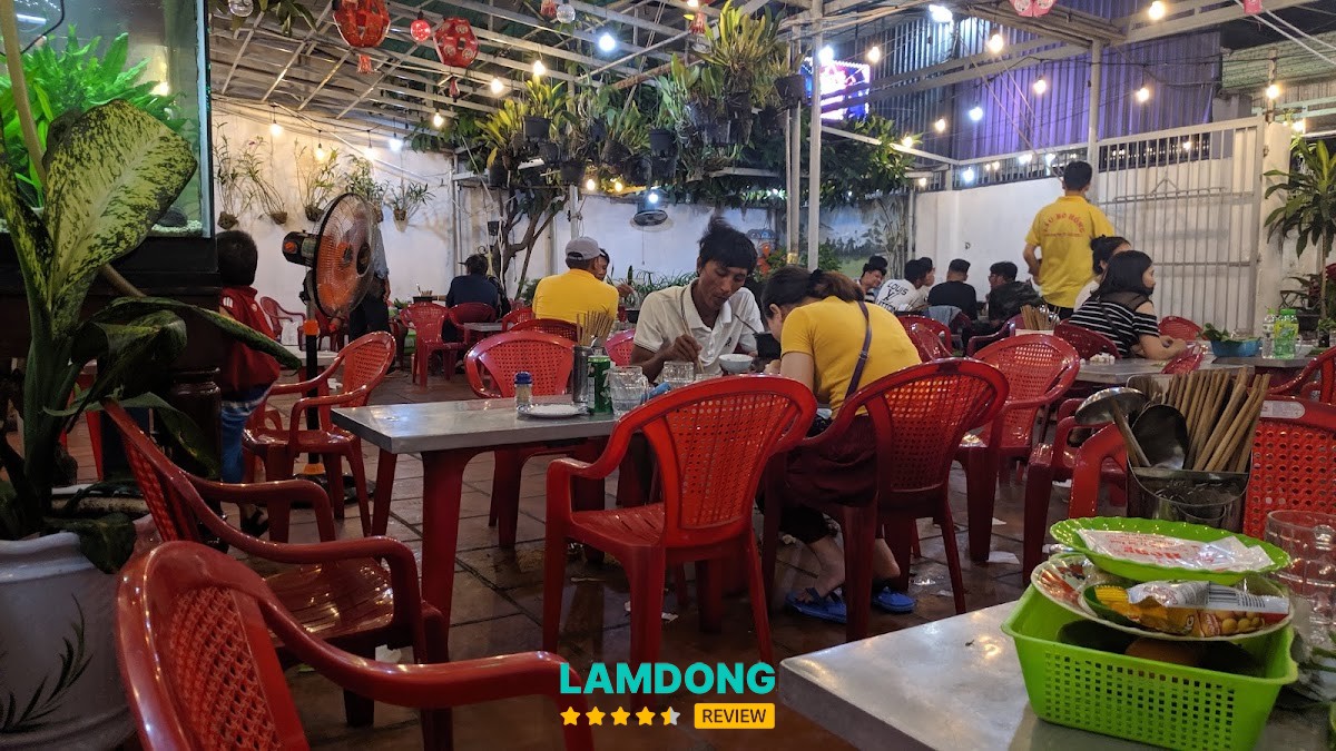 Quán lẩu Bò Hồng tại Phan Thiết