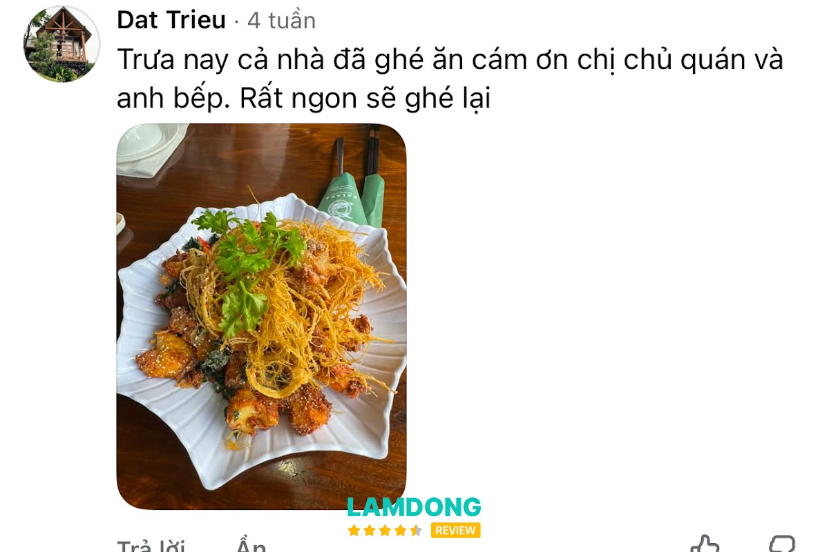 Món cá tại KALA CÁ