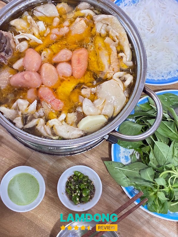 Hình ảnh Lẩu gà lá é-gà nướng lu 668