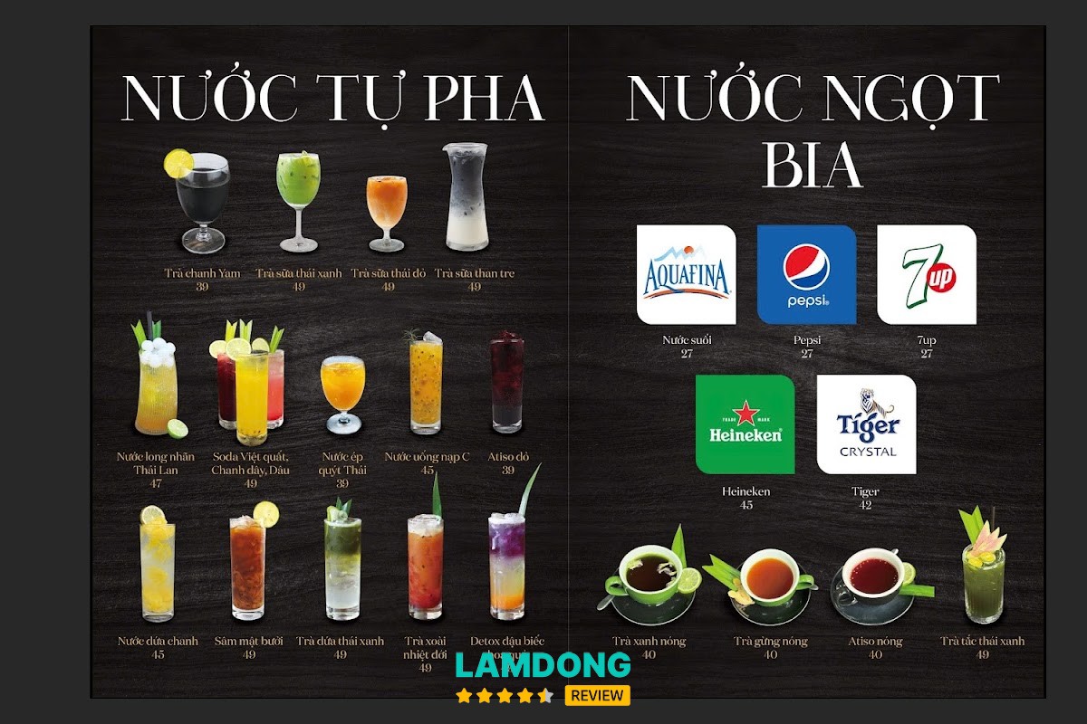 Không gian Nhà hàng Thái YAM - Chiangmai in Dalat