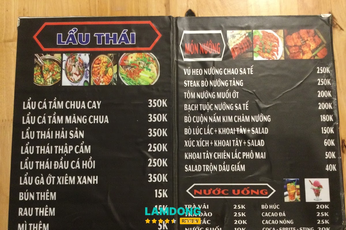 Không gian QUÁN ĂN TÀI