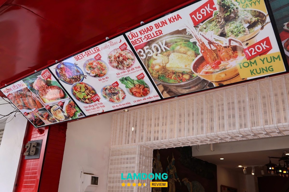 Hình ảnh menu tại Món Thái - Khap Bun Kha