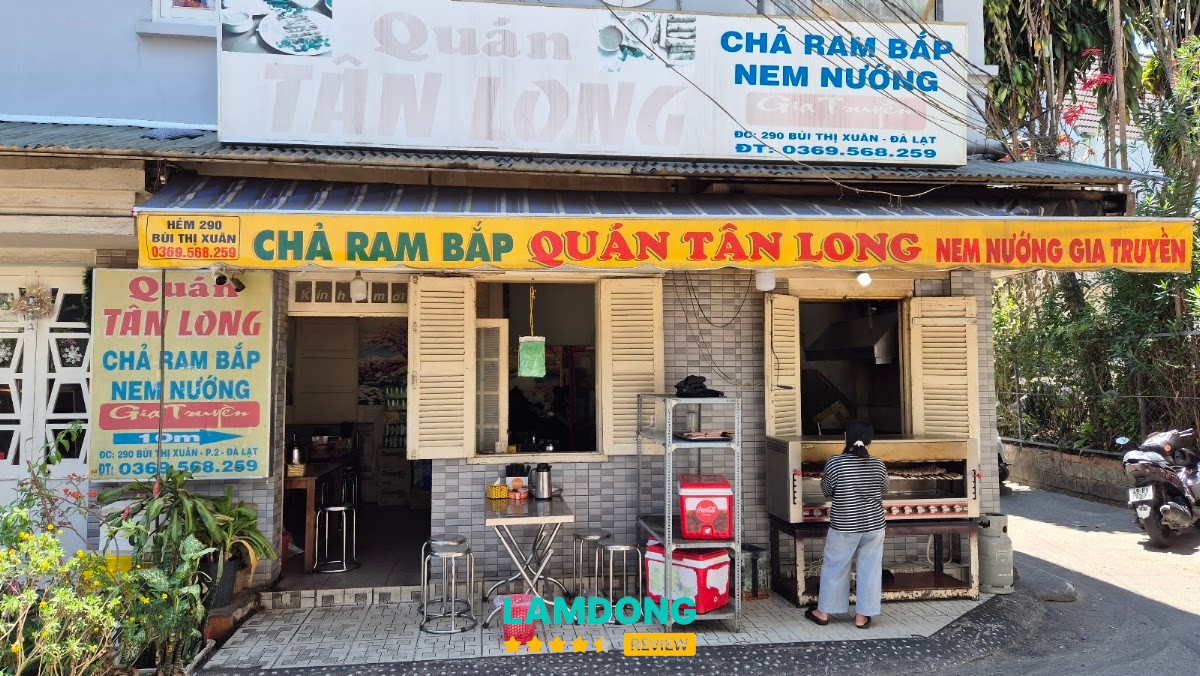 Chả Ram Bắp Nem Nướng Tân Long Đà Lạt