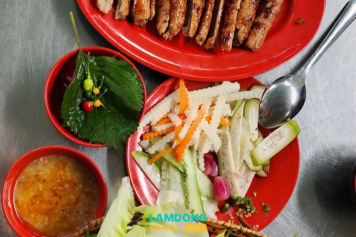 Nem nướng Bà Nghĩa Đà Lạt