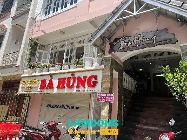 Nem nướng Bà Hùng Hoàng Văn Thụ Đà Lạt