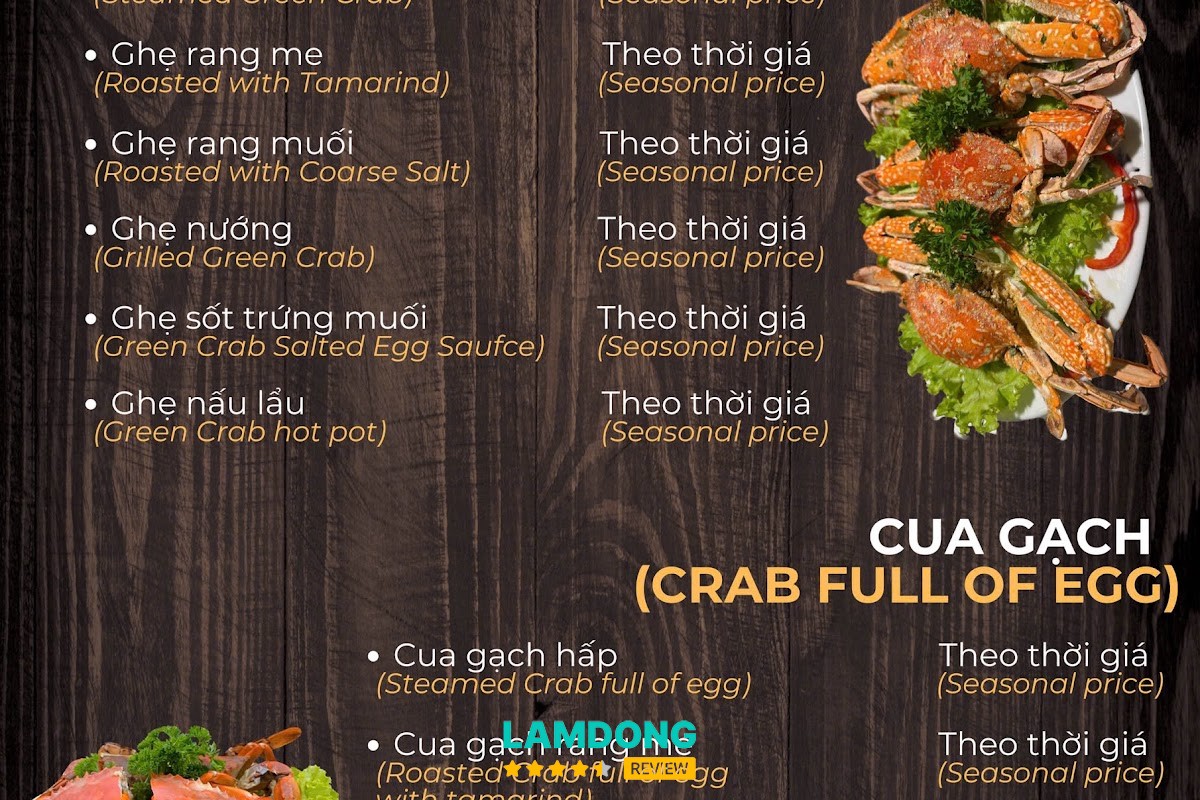Hải Sản Anh Đức tại Đà Lạt