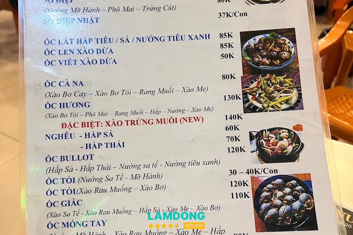 Ốc Khánh Như tại Đà Lạt