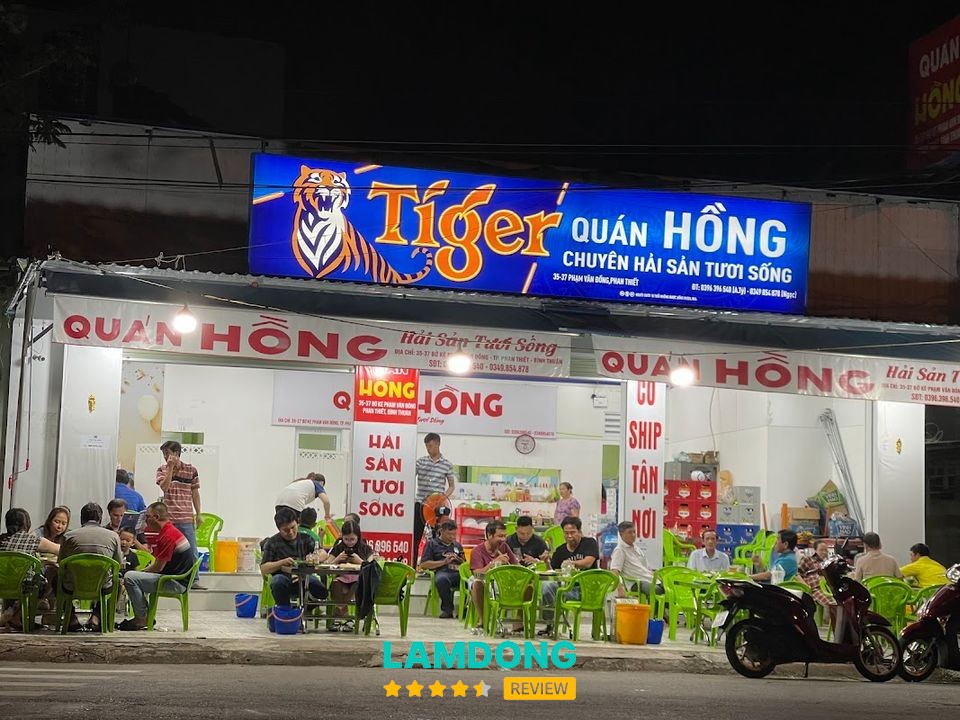 Quán Hồng tại Phan Thiết