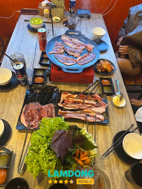 Đồ nướng tại Gangnam-Gu Đà Lạt