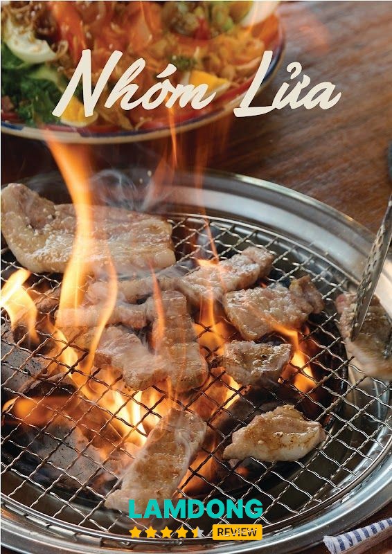 Không gian Trại Nướng Phan Thiết