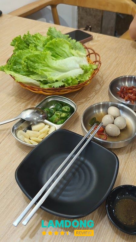 Thịt nướng Hàn Quốc tại HANOC BBQ