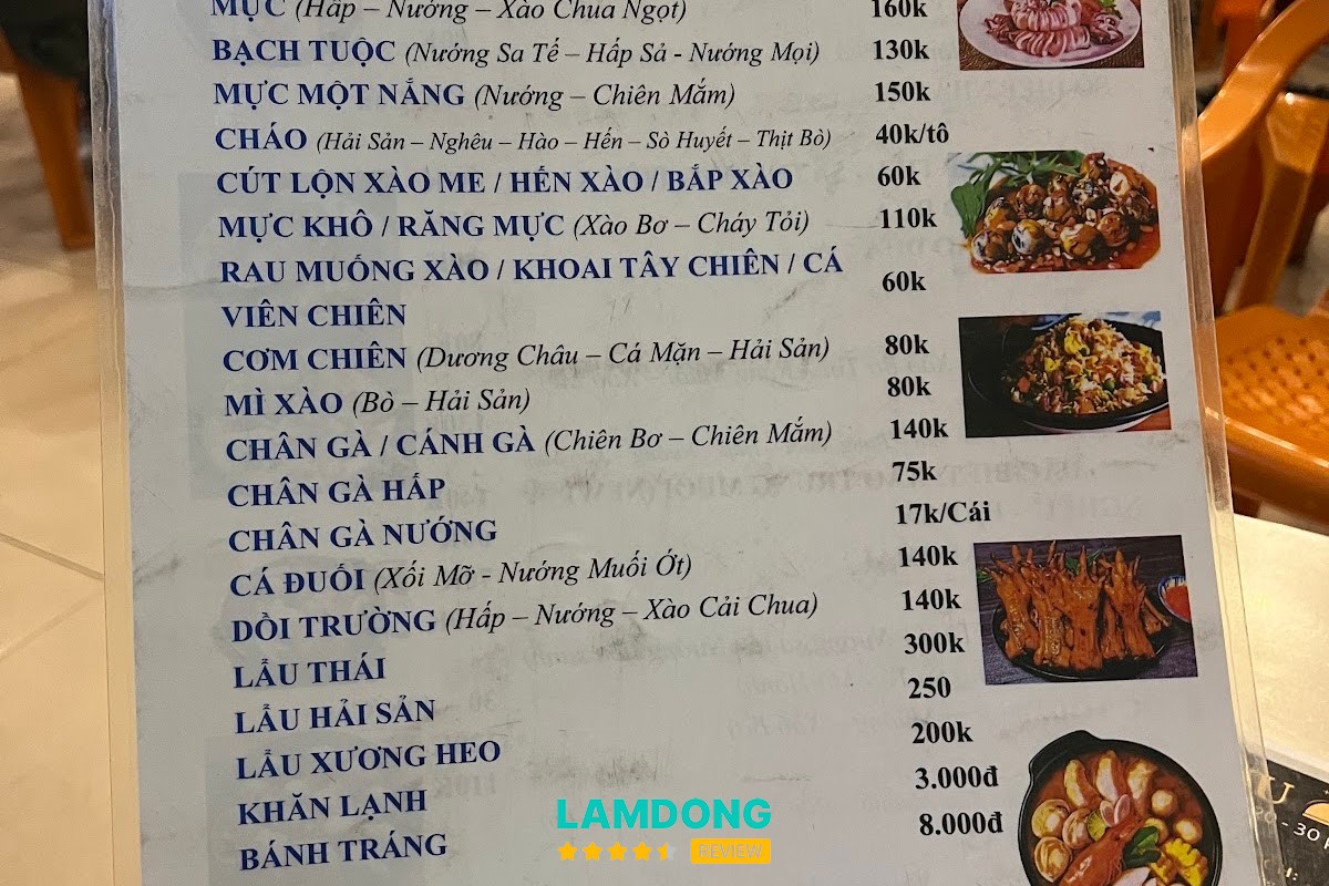 Hình ảnh món tại Ốc Khánh Như