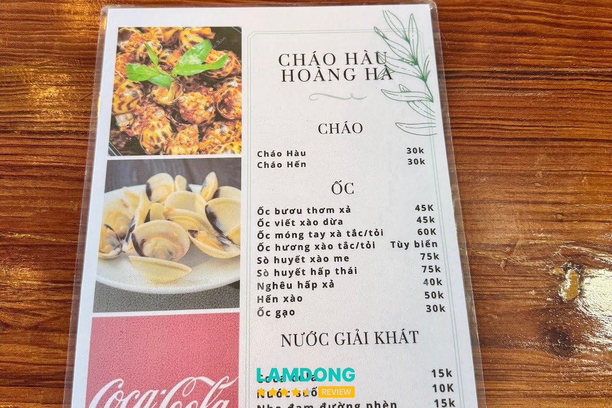 Cháo Hàu Hoàng Hà Đà Lạt
