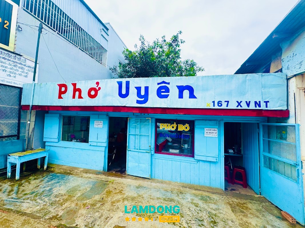 Quán phở Uyên tại Đà Lạt