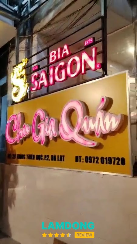 Phở Thố Chu Gia tại Đà Lạt
