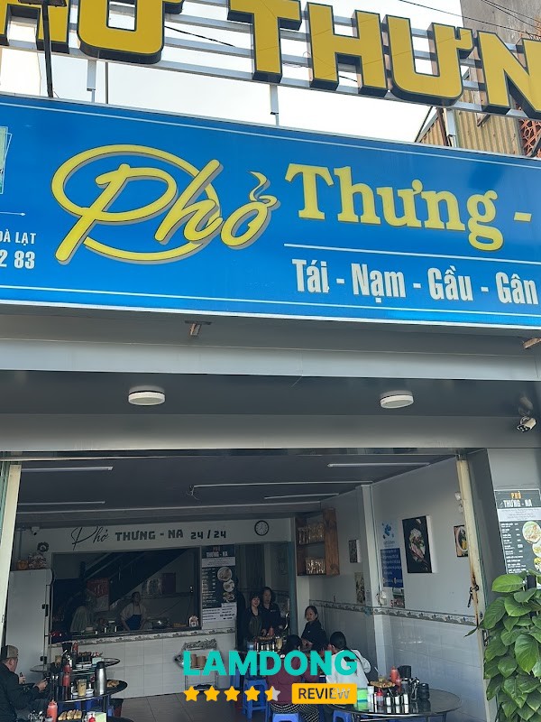Quán Phở Thưng -Na tại Đà Lạt