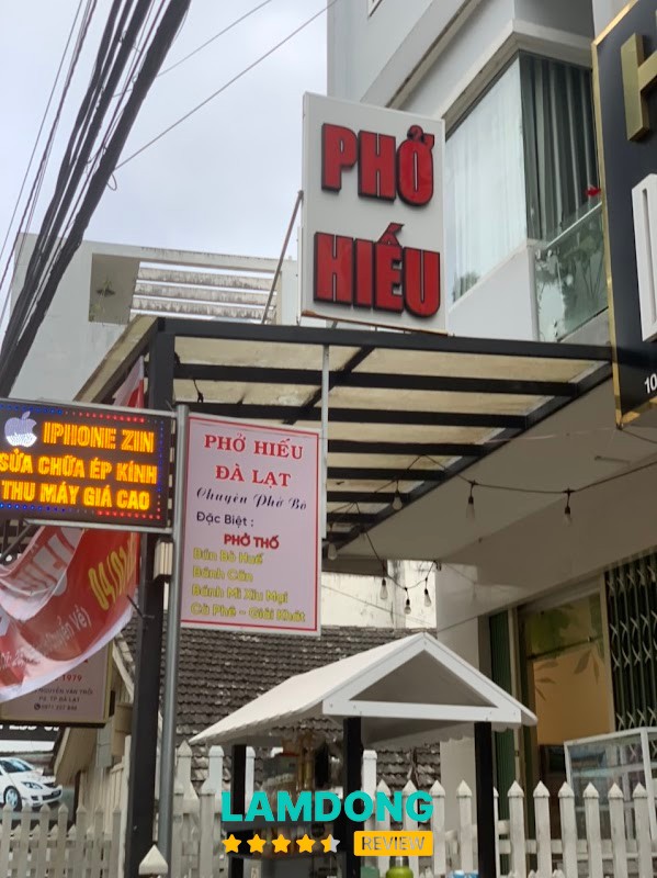 Phở Hiếu tại Đà Lạt