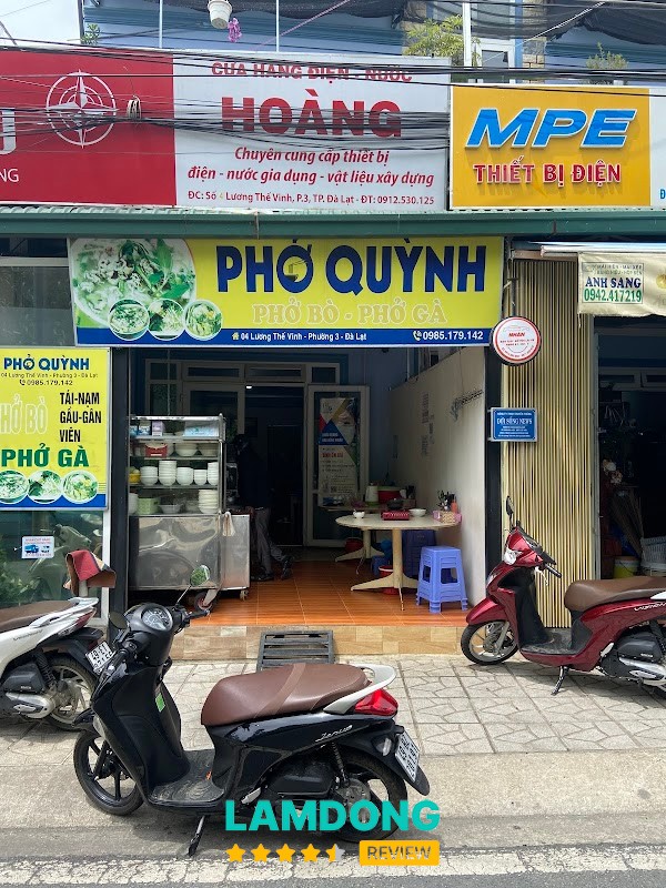 Phở Quỳnh – 4 Đường Lương Thế Vinh