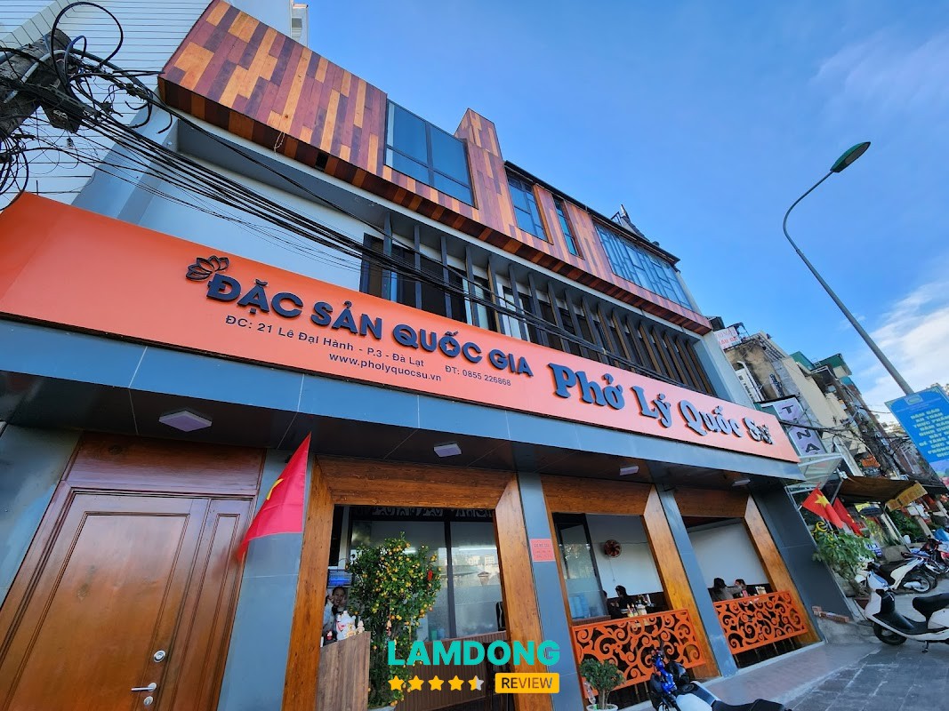 Phở Lý Quốc Sư – 21 Lê Đại Hành Đà Lạt