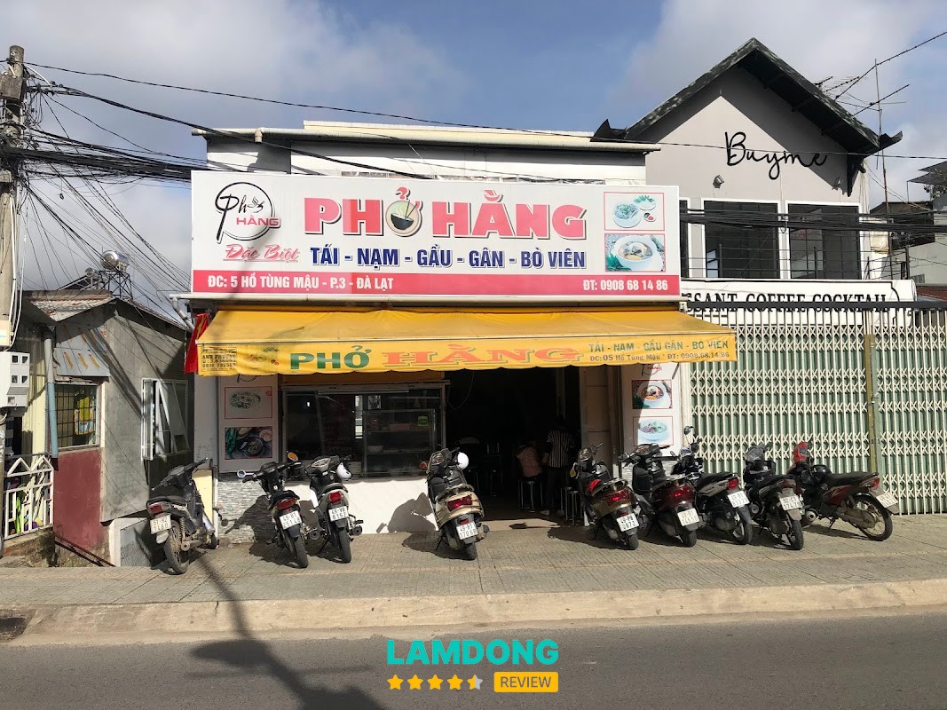 Phở Hằng 5 Hồ Tùng Mậu – Đà Lạt
