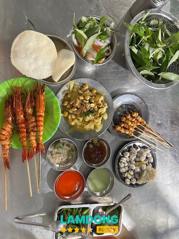 Các món tại Răng mực Bờm