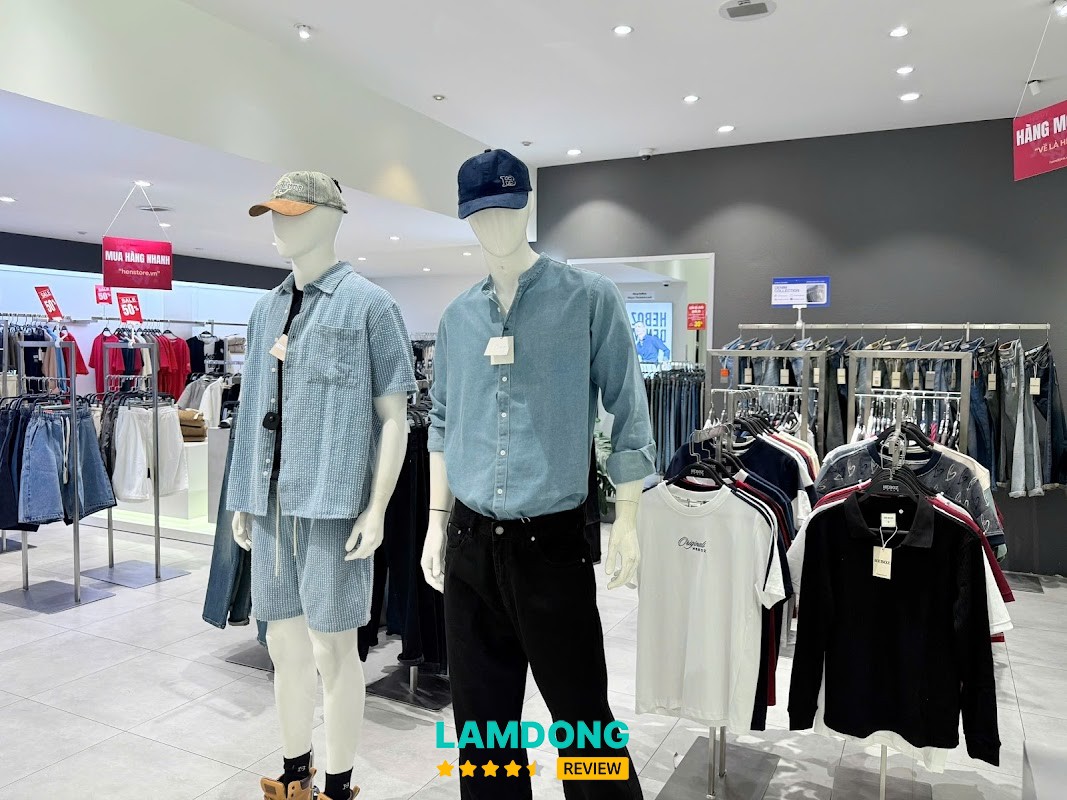 Hến Store Đà Lạt – không gian mua sắm nam