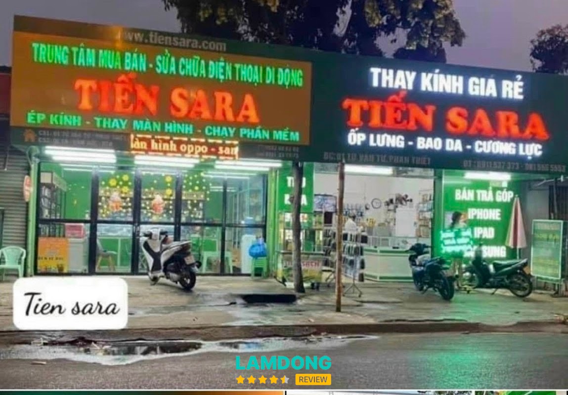 Tiến Sara sửa chữa điện thoại Phan Thiết