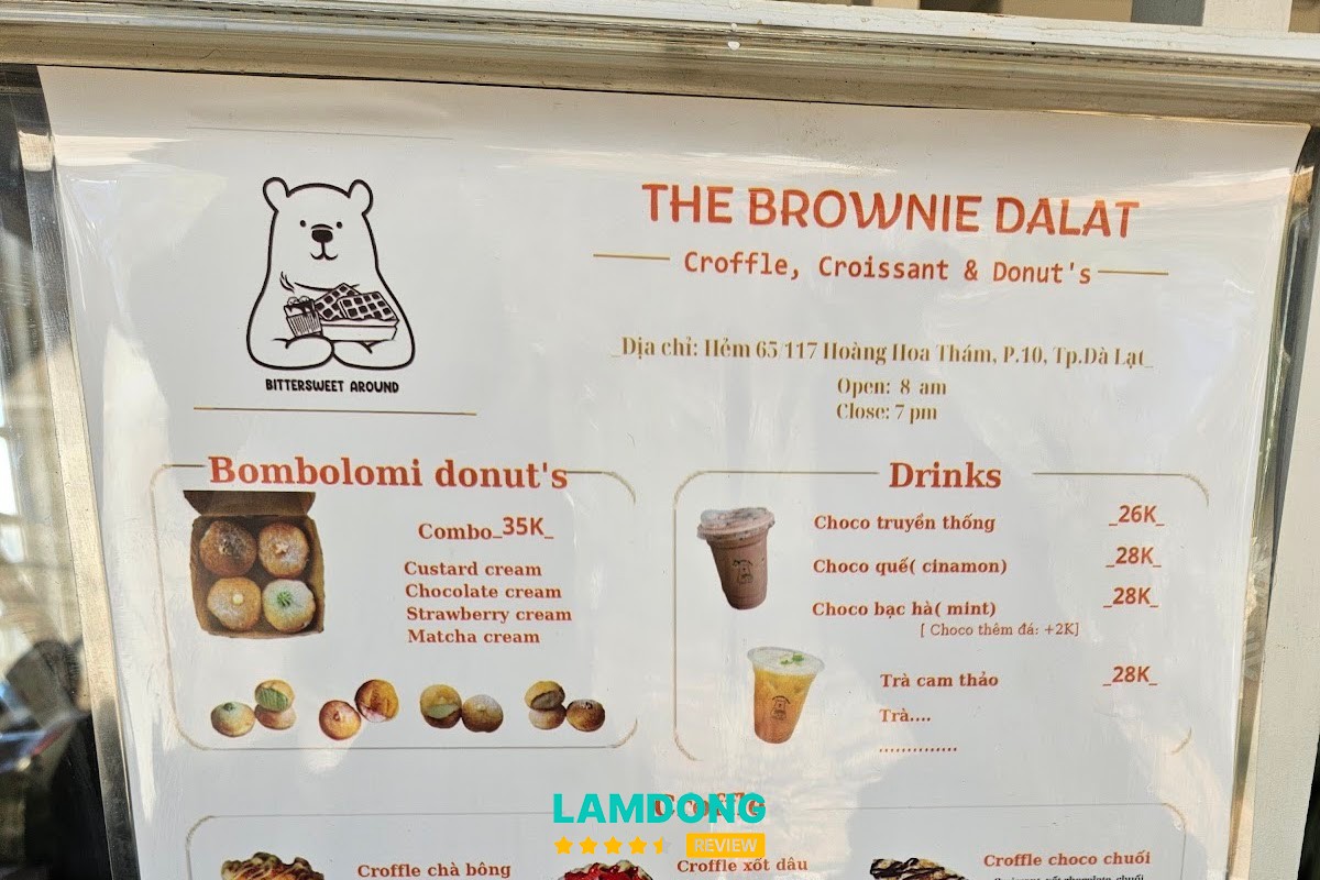 Hình ảnh bánh tại The Brownie DaLat
