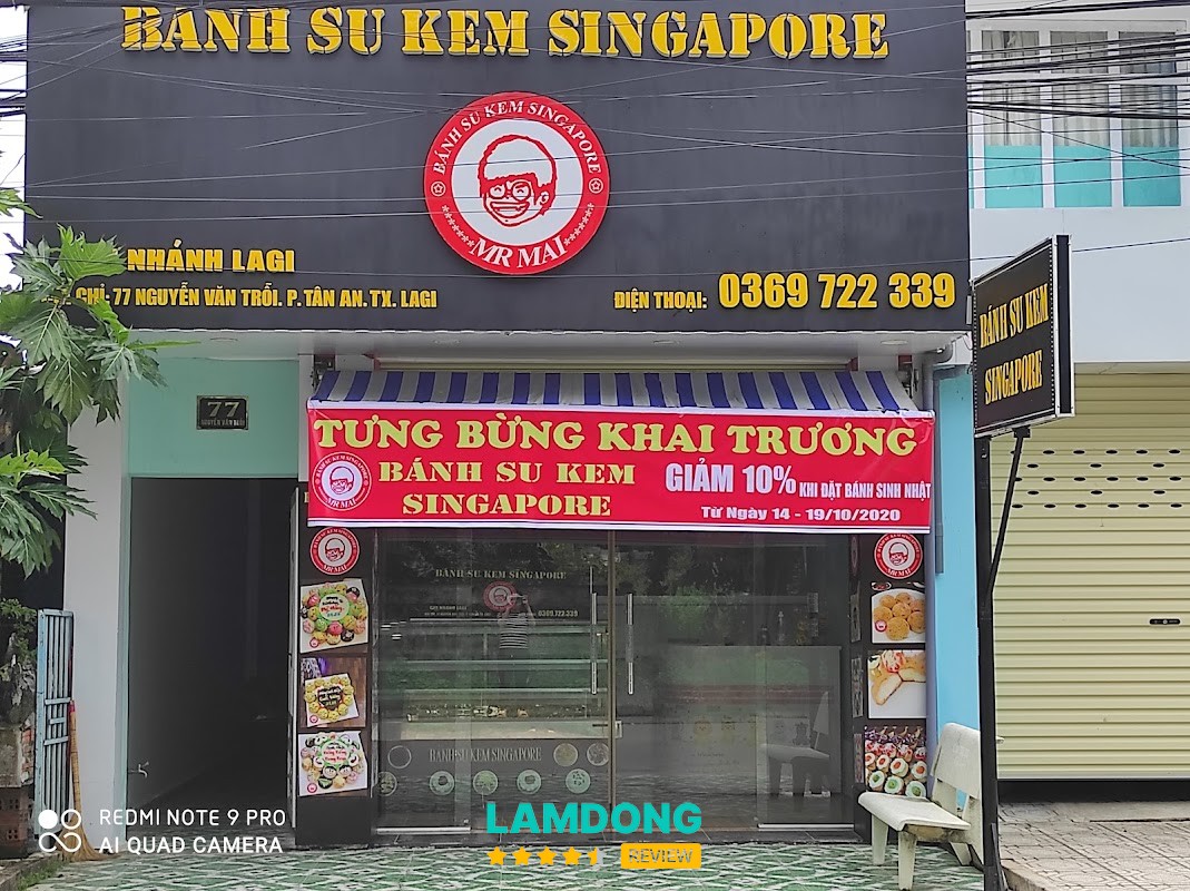 Bánh Su Kem Singapore Mr Mai Lagi