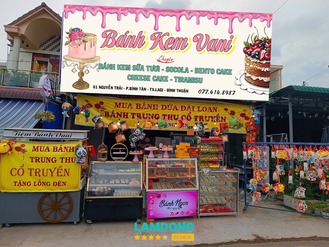 tiệm bánh Vani La Gi